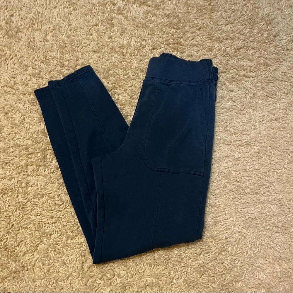 fabletics navy blue joggers size xs